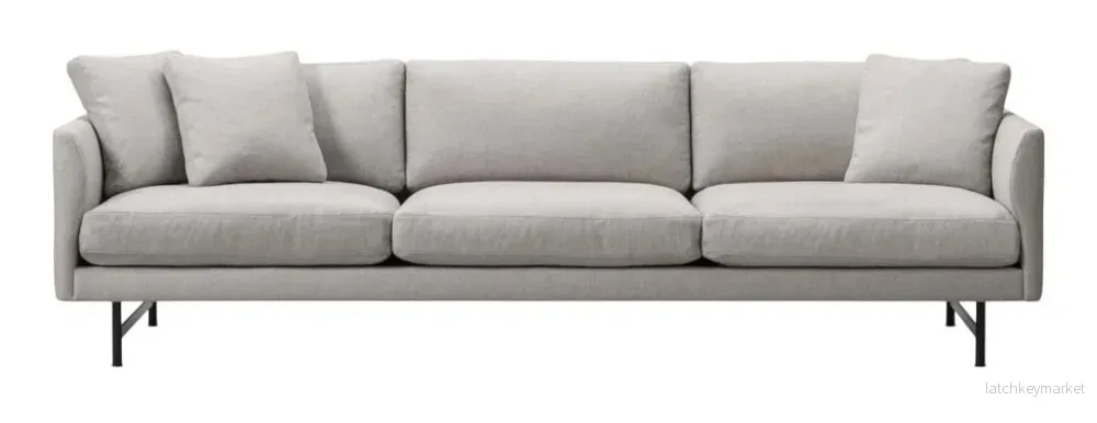 Calmo 3-Seater 80 Metal Base