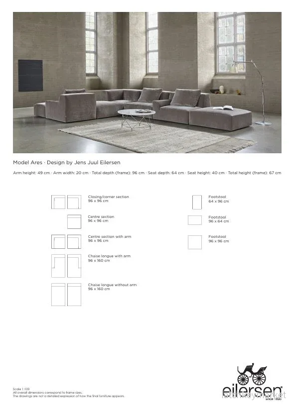 Eilersen Ares soffa - Bild 3
