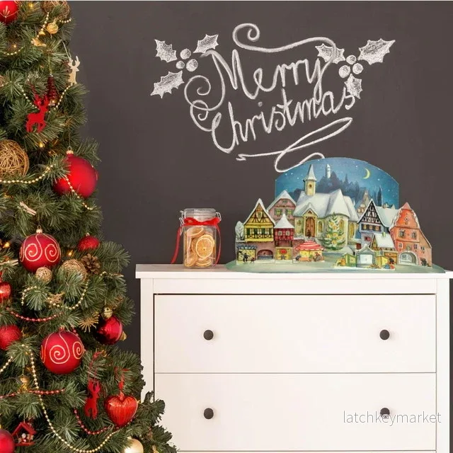 Adventskalender gammeldags stad 3D - Bild 2