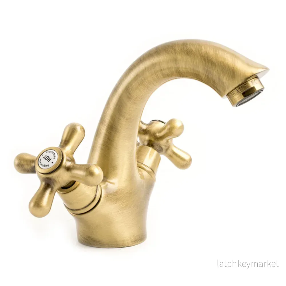 Tvättställsblandare Old 800 brons Tvättställsblandare Old 800 brons
