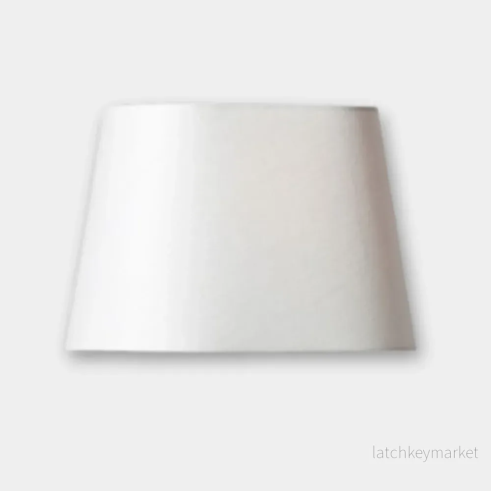 Lampskärm Basic oval Vit D26 cm Lampskärm Basic oval Vit D26 cm