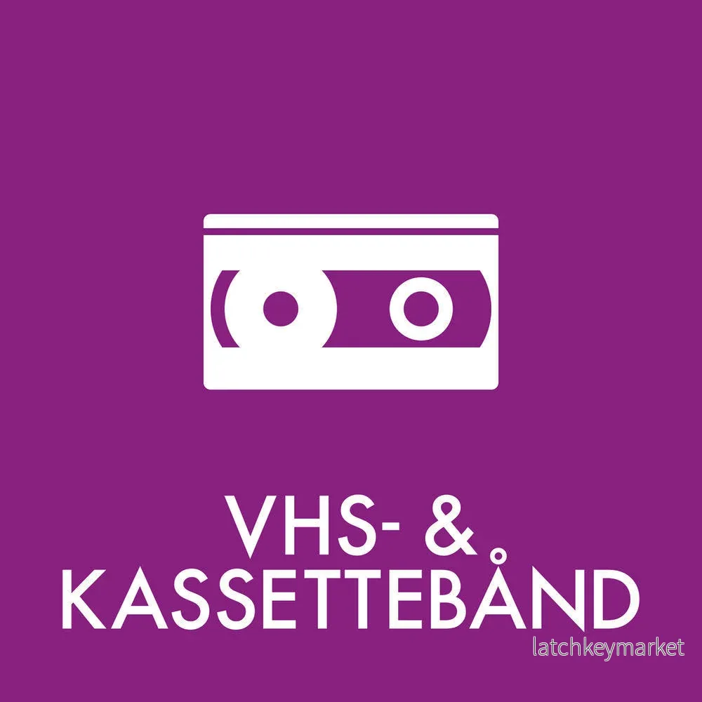Avfallssortering - VHS och kassettband