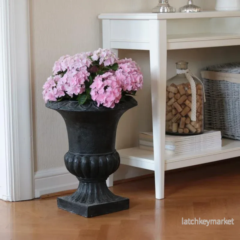 Blomkruka Pokal Svart - 45cm - Bild 3