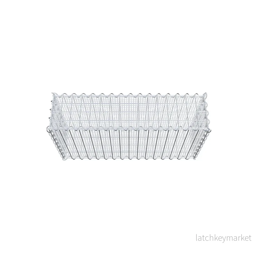 Sandgabion 80 cm x 40 cm x 20 cm (L x H x D), maskstorlek 5 cm x 10 cm, spiral - Bild 3