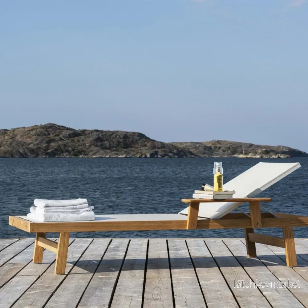 Djurö Solstol - Teak/Batyline - Bild 2