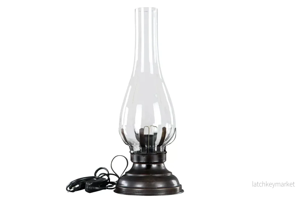Bordslampa El 42 cm – Antikbrun HH Bordslampa El 42 cm – Antikbrun HH