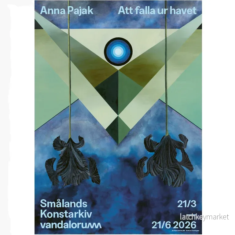 Affisch Anna Pajak Att falla ur havet