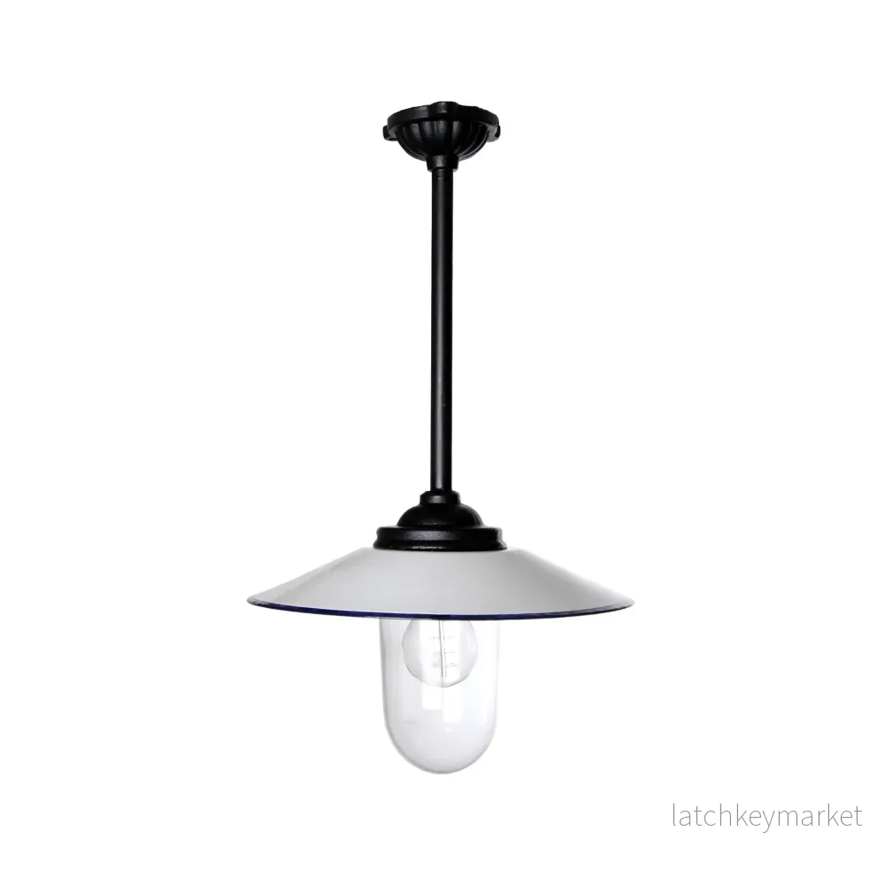 Stallykta hängande 52 cm vit Kulturbelysning
