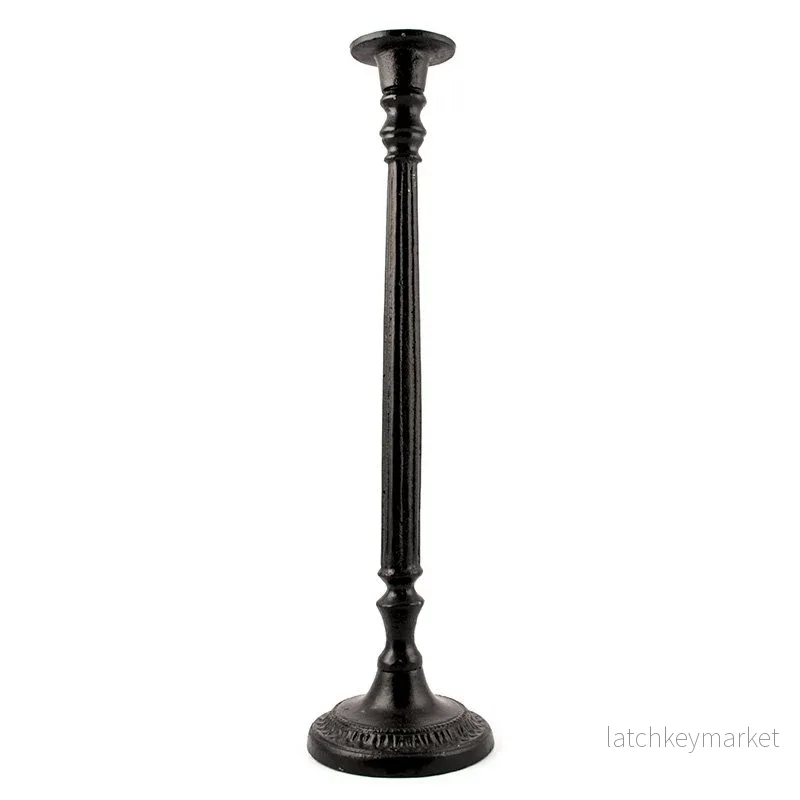Ljusstake gjutjärn hög Ljusstake gjutjärn hög