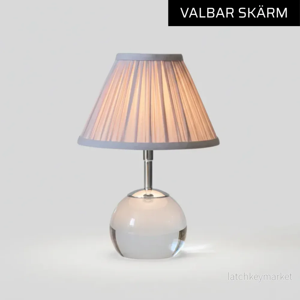 Trådlös bordslampa House of Firefly – VERONA krom