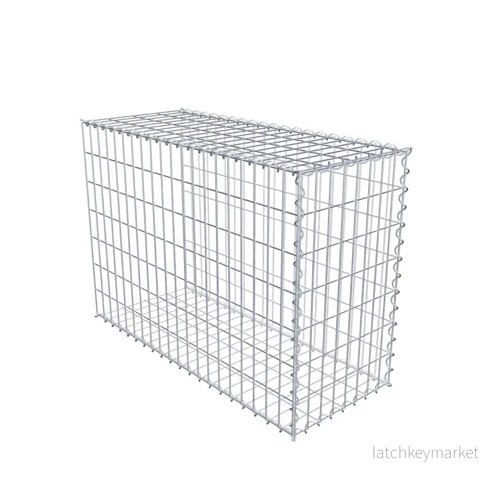 Extra gabion typ 2 100 cm x 70 cm x 40 cm (L x H x D), maskstorlek 5 cm x 10 cm, spiral Extra gabion typ 2 100 cm x 70 cm x 40 cm (L x H x D), maskstorlek 5 cm x 10 cm, spiral