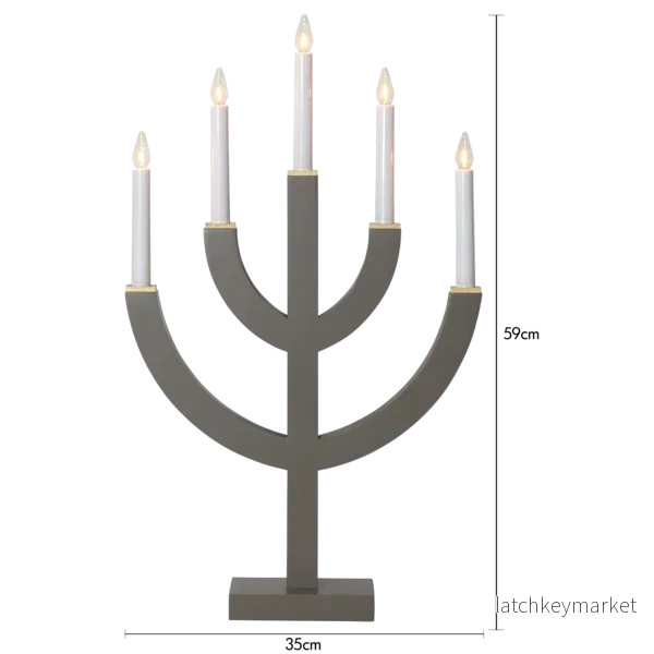 Adventslysestake ANNO 59 cm muldvarp - Bild 3
