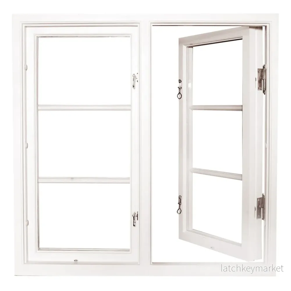 Utåtgående fönster kopplat 2+1 Utåtgående fönster kopplat 2+1