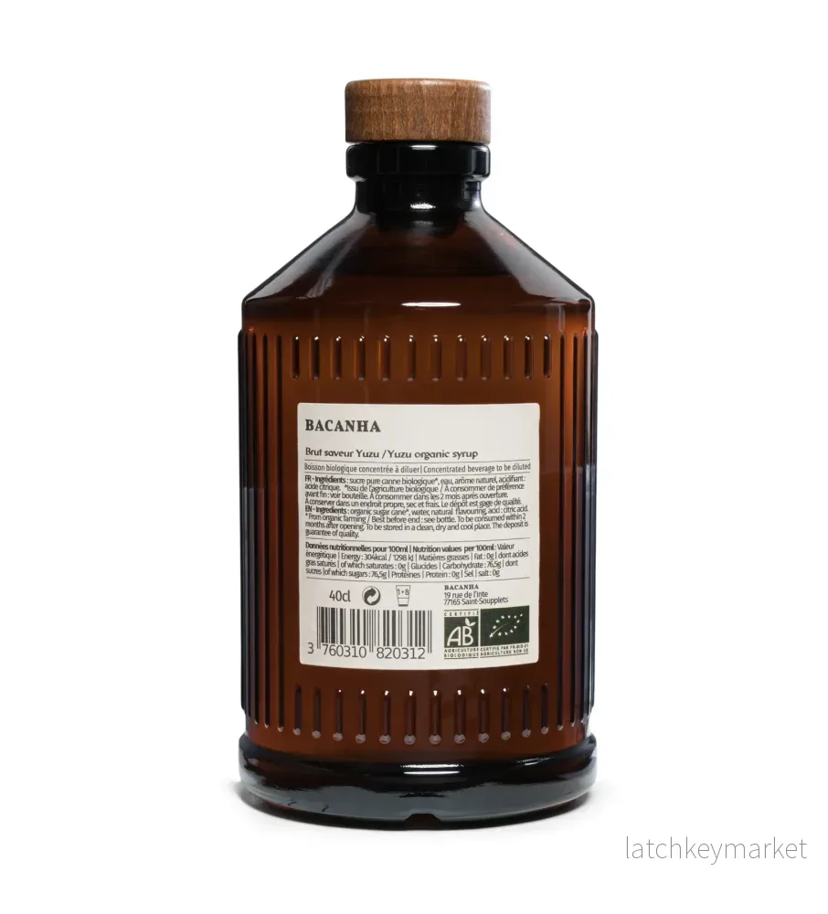 Ekologisk Rå Yuzu Sirap - 400ml - Bild 3