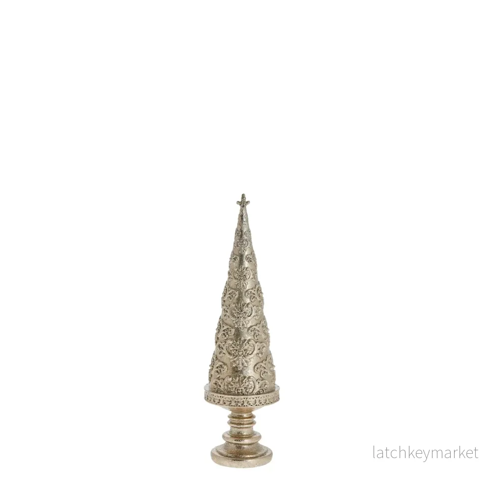 Semira dekoration H21,5 cm. ljust guld