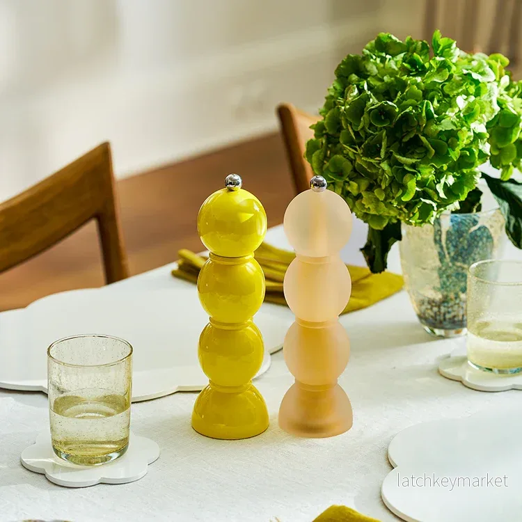 Bobbin Salt & Pepper Mill Yellow - Bild 3