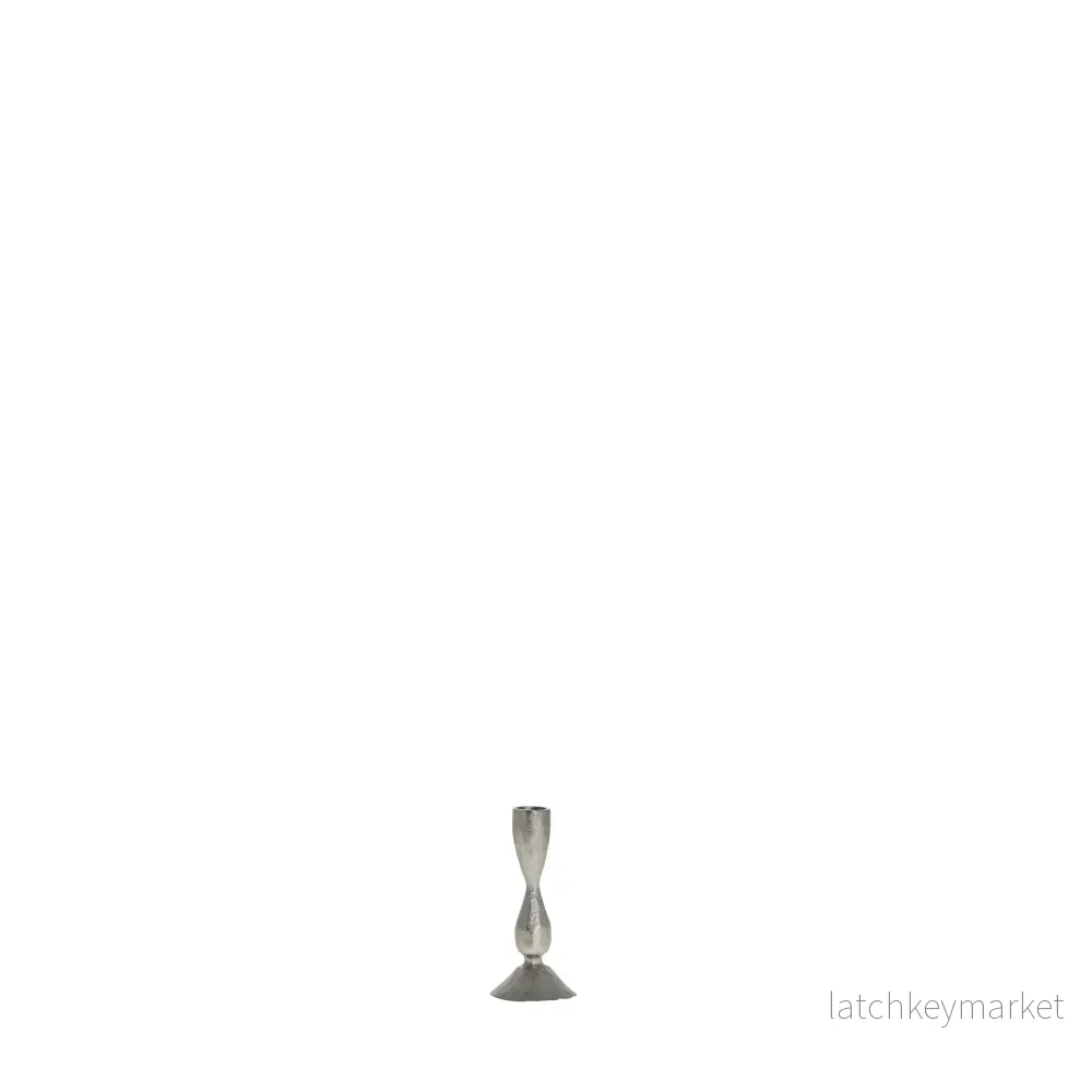 Ingrid ljushållare H8,5 cm. silver Ingrid ljushållare H8,5 cm. silver