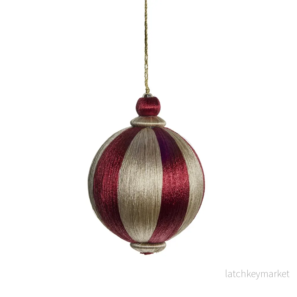 Agnes dekoration H12 cm. mörkröd Agnes dekoration H12 cm. mörkröd