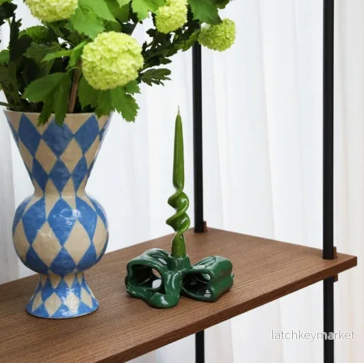 Vase Rhombic Blue - Bild 2