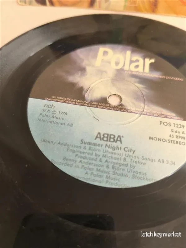 ABBA – Summer Night City (7” Vinyl, 1978) - Bild 3