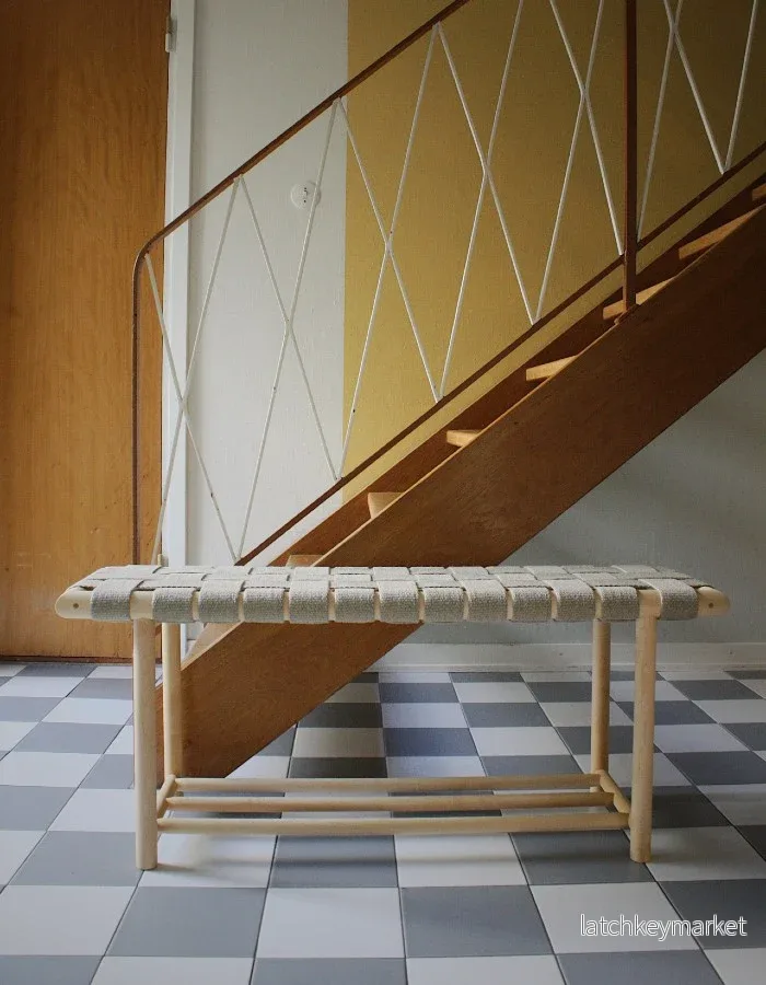 Bänk VL17 med skohylla | Dansk Design | Tillverkad för hand Bänk VL17 med skohylla | Dansk Design | Tillverkad för hand