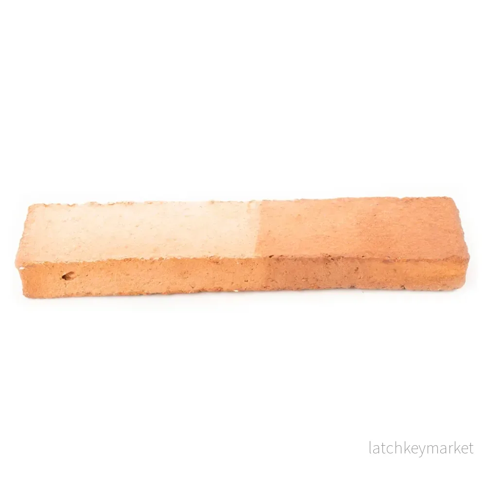 Provplatta golvtegel fiskben röd - Bild 2