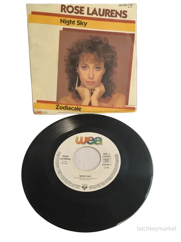 Rose Laurens – Night Sky Zodiacale (7” Vinyl, 1988) - Bild 2