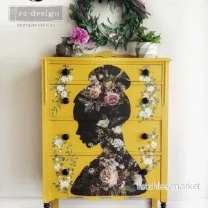 Dekortransfer Floral Silhouette - Bild 3