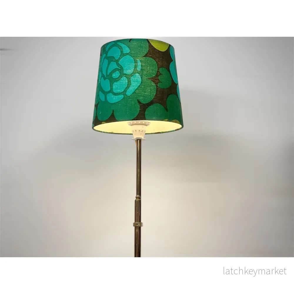 Vintage Bergboms B-090 Stor Bordslampa Mässing Retro Höj & Sänkbar - Bild 3