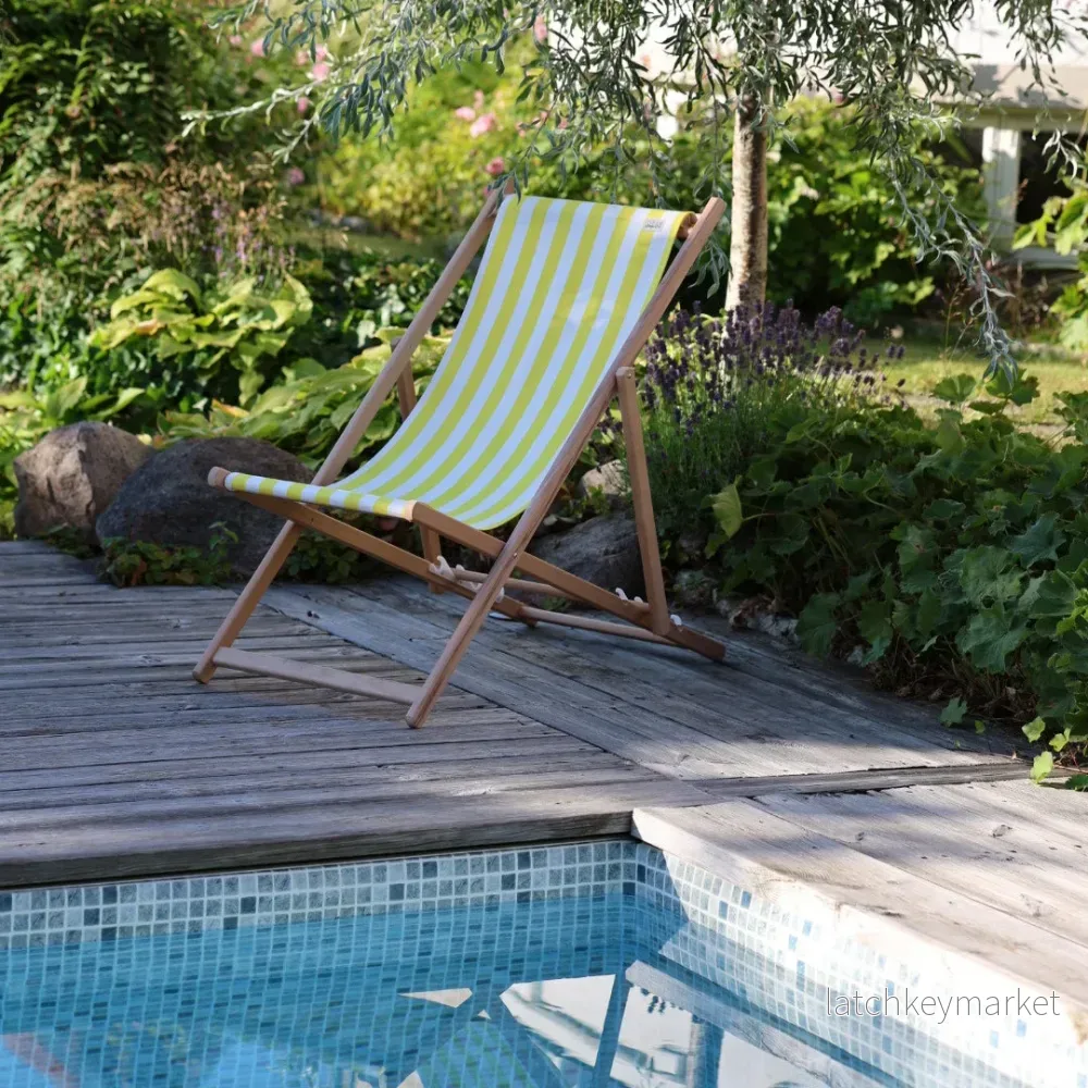 French Deckchair wood Hossegor - Bild 2