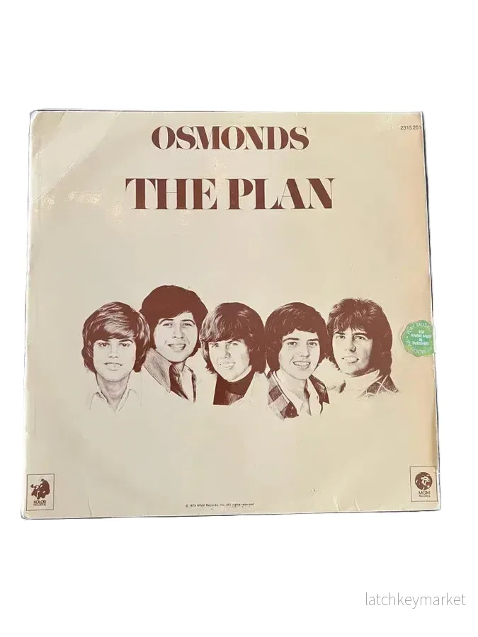 The Osmunds - The Plan 1973 Pop/Rock - Outlet