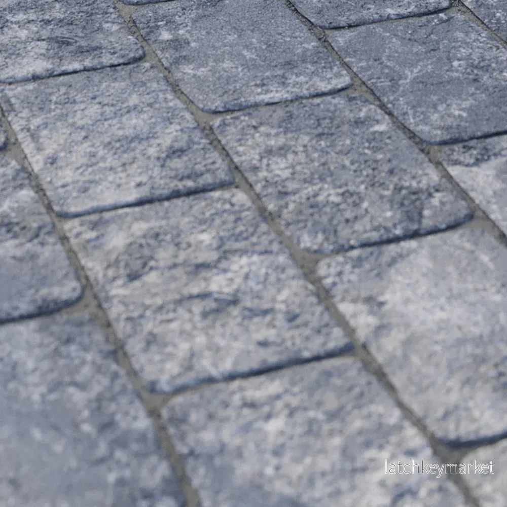 Visby Struktur Grafit 210x140x50