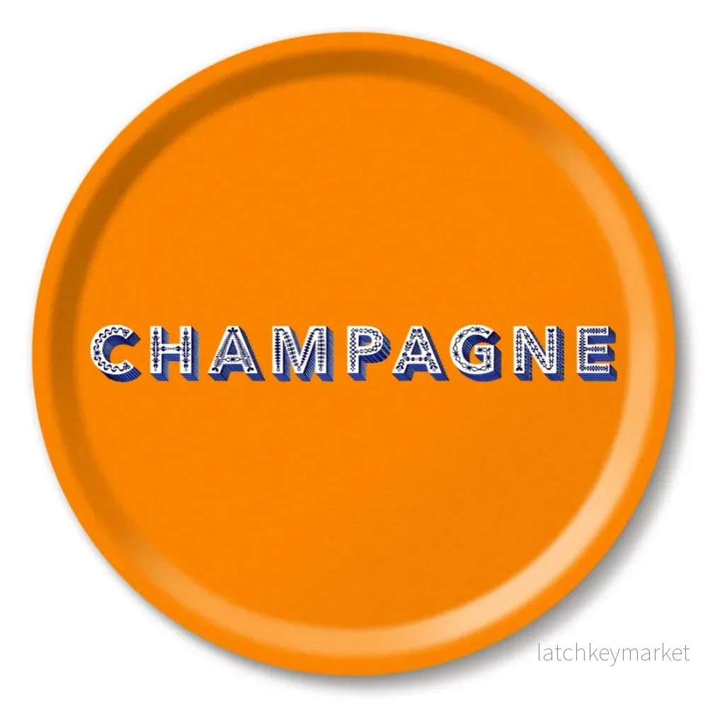 Bricka – Champagne Satsuma orange Bricka – Champagne Satsuma orange