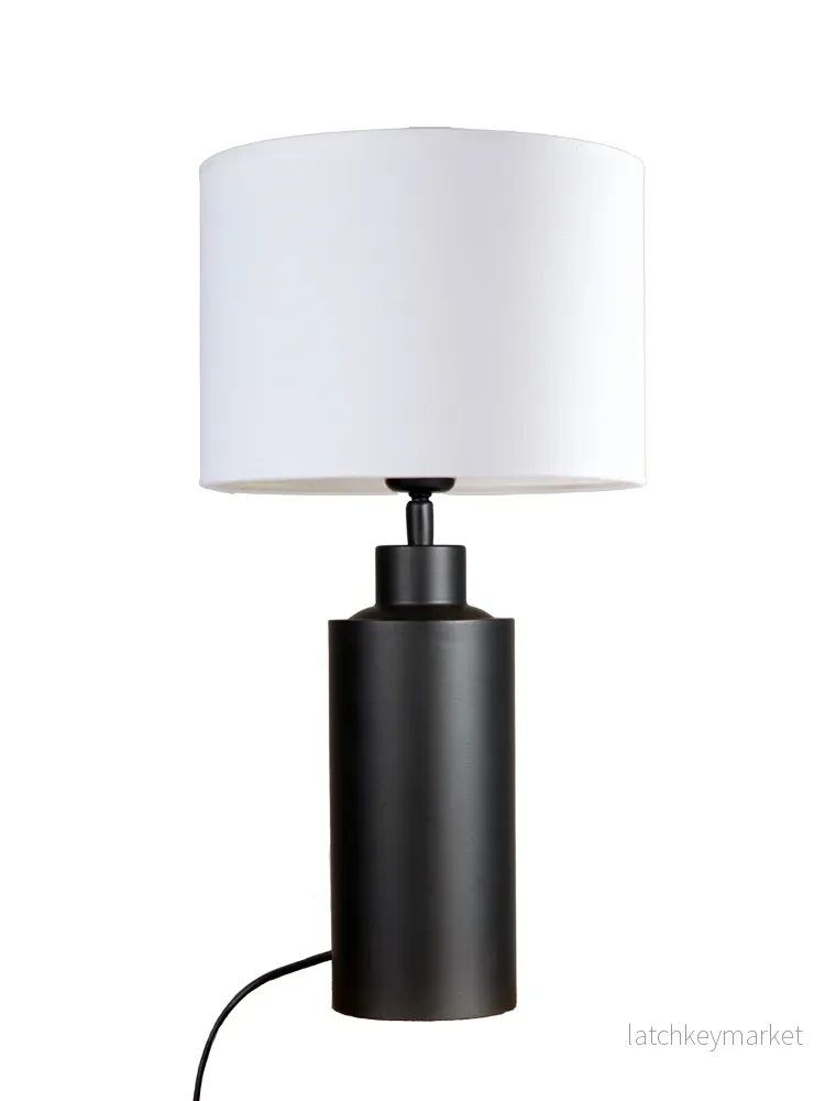 Bordslampa Solo 55 cm Svart/Vit - Bild 3