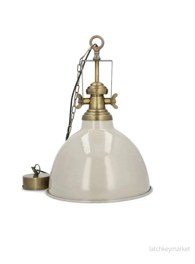 Taklampa Baron Sand mässing 40×61 cm Taklampa Baron Sand mässing 40×61 cm