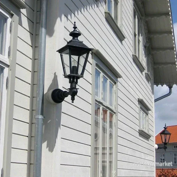 Lykthus 4-kantigt mellan med rakt fäste Kulturbelysning - Bild 3