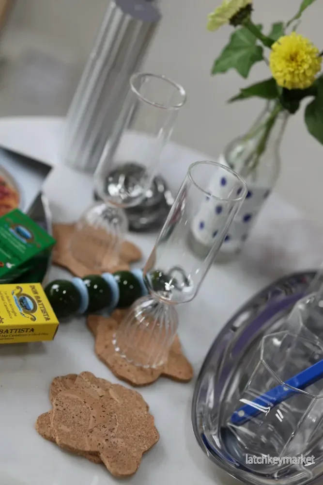 Oscar Cedon Organic Cork Coasters 4-p - Bild 3