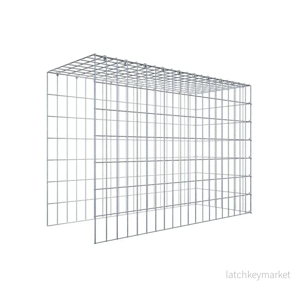 Tilläggspåle typ 4 100 cm x 70 cm x 40 cm (L x H x D), maskstorlek 5 cm x 10 cm, C-ring Tilläggspåle typ 4 100 cm x 70 cm x 40 cm (L x H x D), maskstorlek 5 cm x 10 cm, C-ring