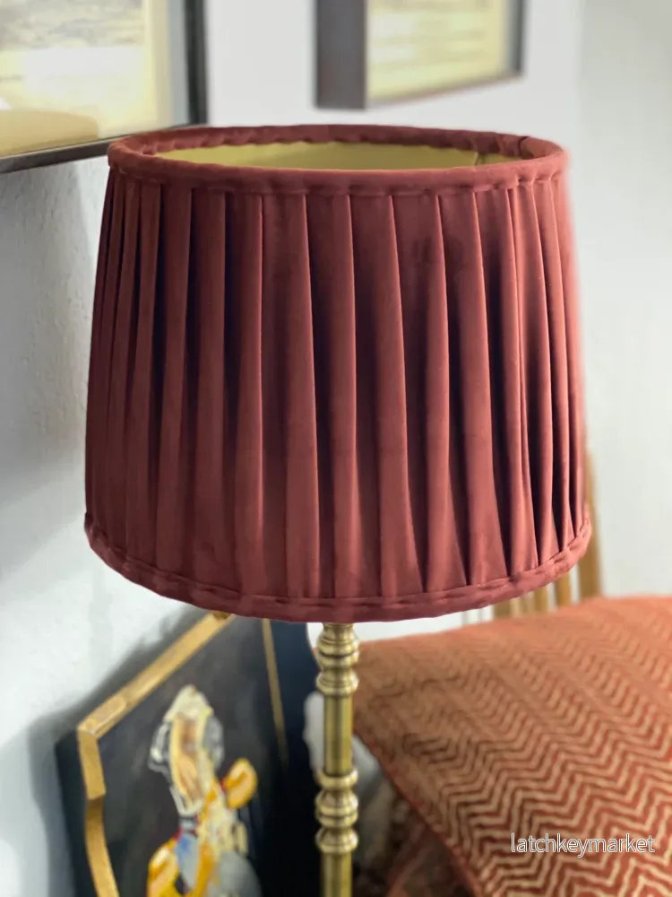 Lampskärm Anastacia, Roströd Lampskärm Anastacia, Roströd
