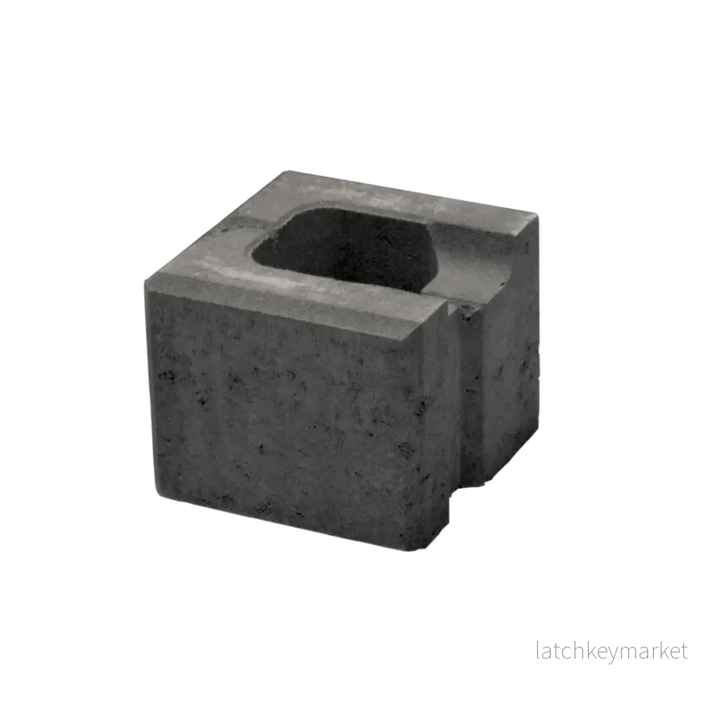 IGLO Ändblock Halv Antracit 210x210x170 IGLO Ändblock Halv Antracit 210x210x170