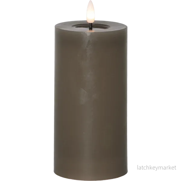 Stearinlys LED Blokklys Flamme Flow Muldvarp 17,5 cm - Bild 2