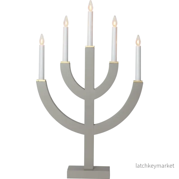 Adventslysestake ANNO 59 cm beige - Bild 2