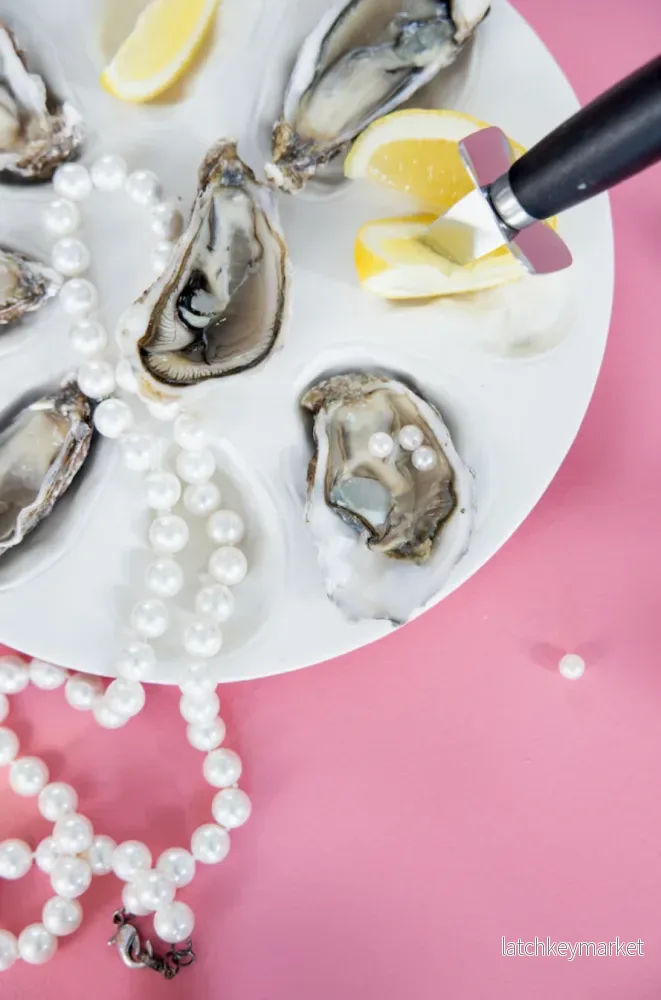 White Oyster Tray - Bild 3