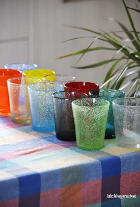 Bubble Water Glass Green - Bild 2