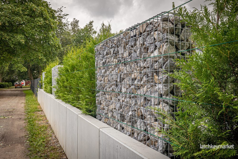 Gabion tillverkad efter mått - maskstorlek 5x10cm - Bild 2