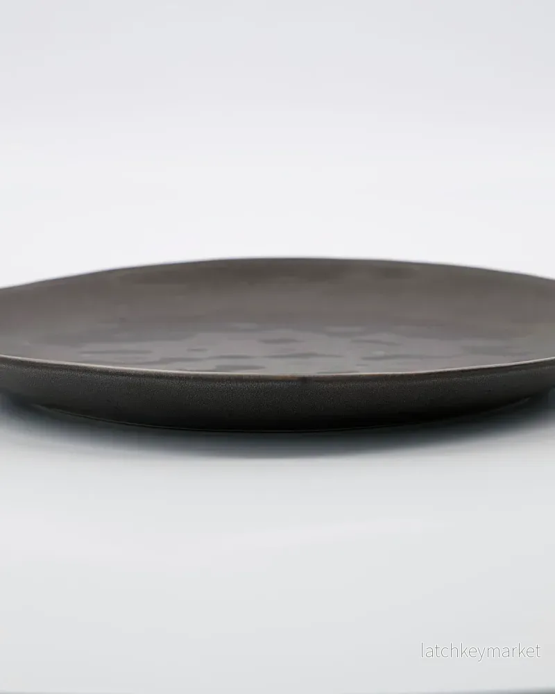 Tallrik Dinner Plate Rustic Dark Grey House Doctor - Bild 2