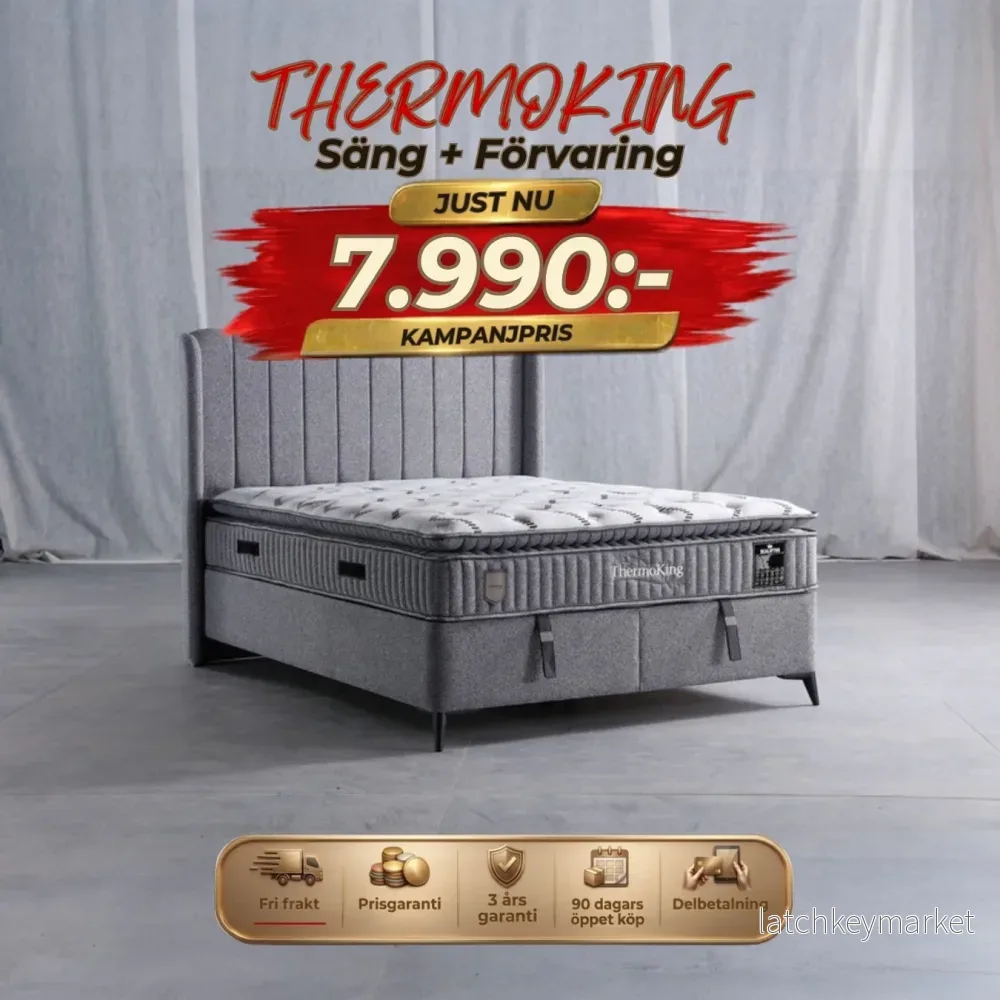 Thermoking Säng-Huvudgavel-Förvaring Thermoking Säng-Huvudgavel-Förvaring