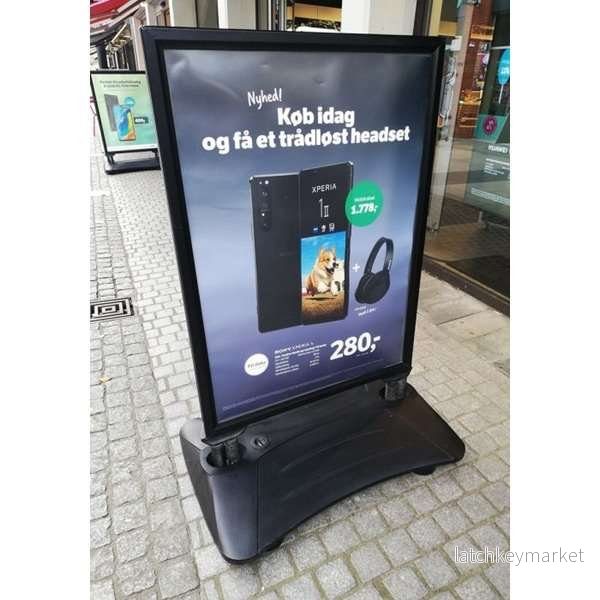 Vindskylt Vattenbaserat Budget Gatuskylt - Bild 2