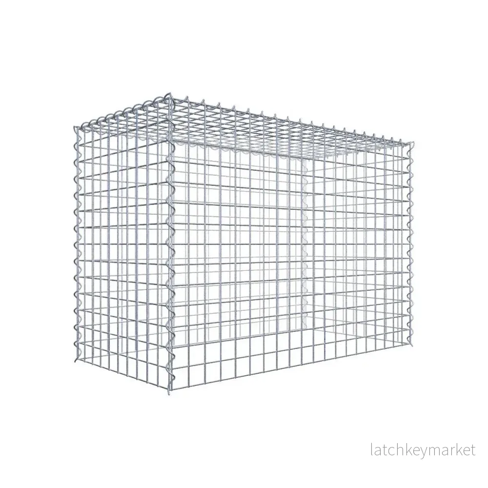 Extra gabion typ 3 100 cm x 70 cm x 50 cm (L x H x D), maskstorlek 5 cm x 5 cm, spiral Extra gabion typ 3 100 cm x 70 cm x 50 cm (L x H x D), maskstorlek 5 cm x 5 cm, spiral