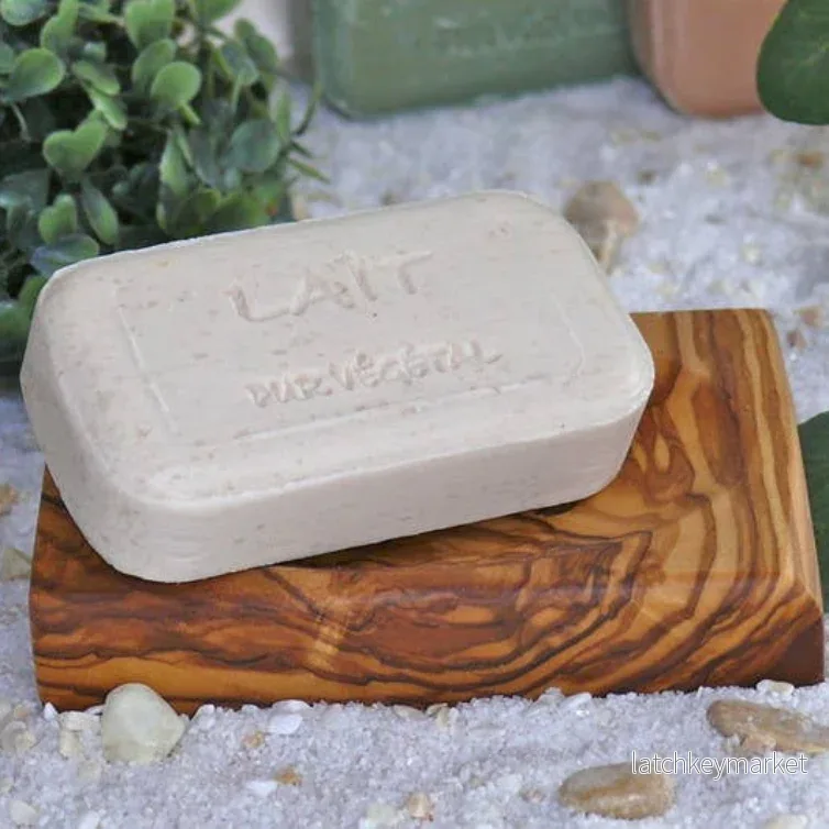 Olive Wood Square Soap Dish “Small”